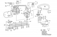 Bosch 0 603 235 242 Hedge Trimmer 240 V / GB Spare Parts
